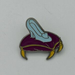 Disney Trading Pin Glass Slipper and Pillow Cinderella Princess Collection